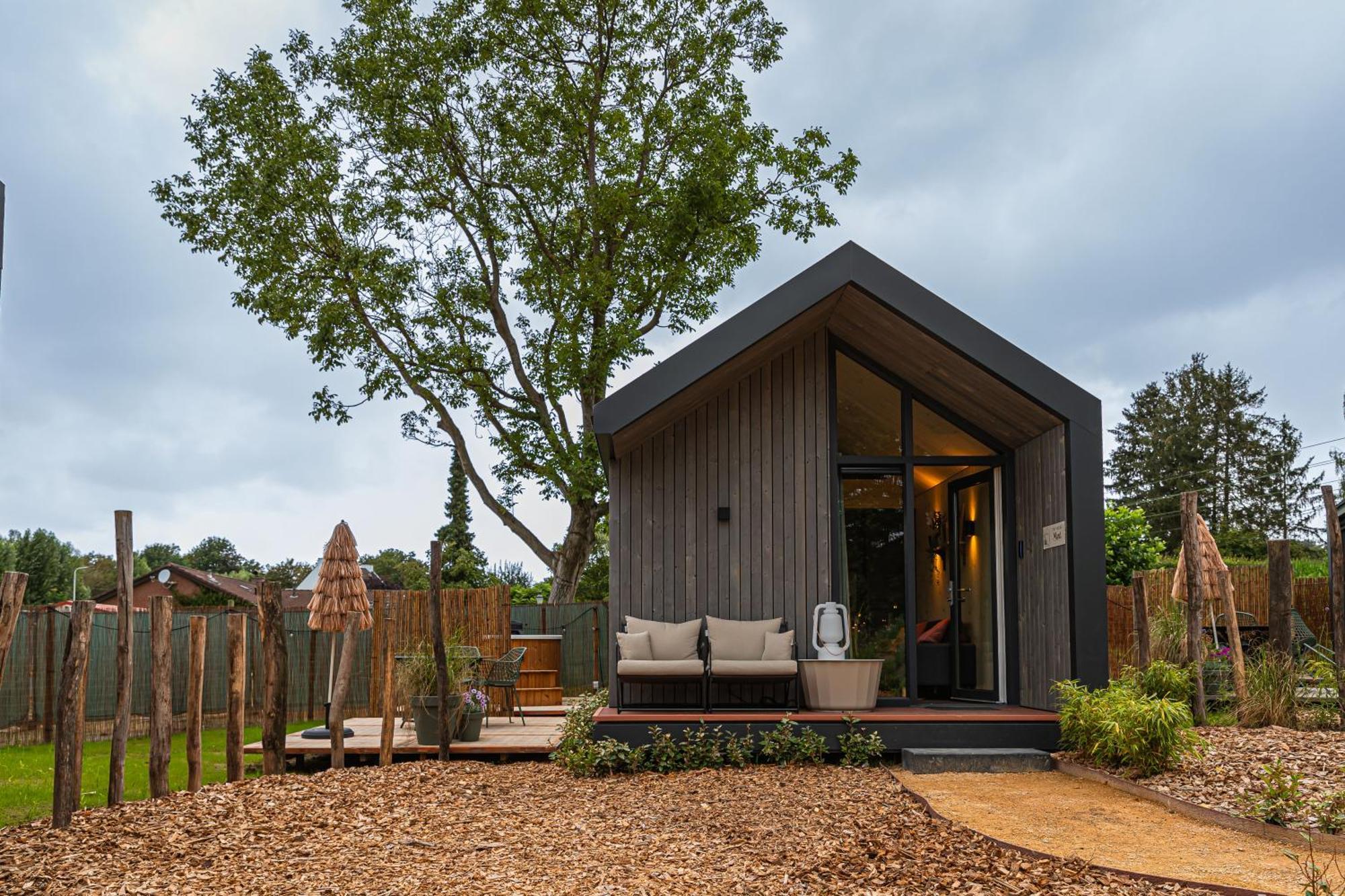 Villa Tinyhouse 4 Pers Met Hottub Meerssen Exterior foto